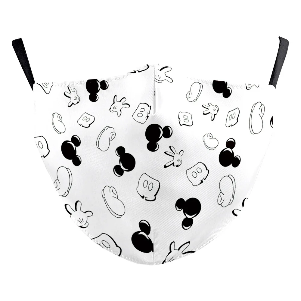 Маска для мороженого с Микки Маусом хлопковая маска лица велоспорта походная рта