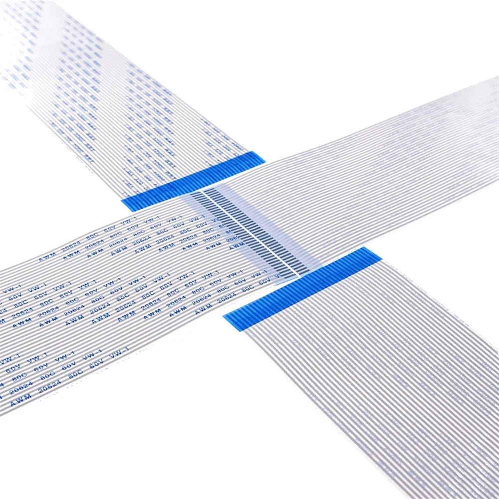 5 шт. FPC плоский гибкий кабель FFC Перемычка шаг 1 25 мм расстояние 40 Pin обратная