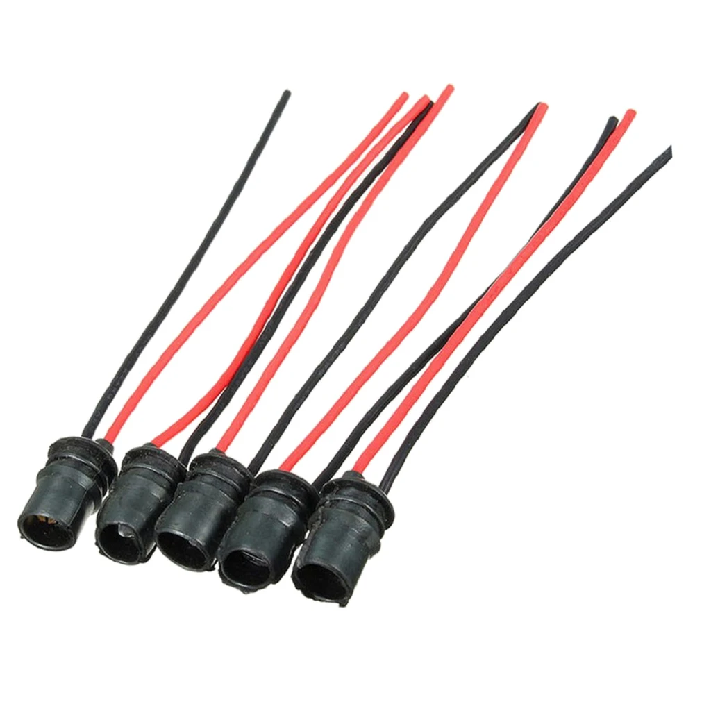 5x W5W 147 501 194 168 T15 светодиодные лампы адаптер гнезд + медная проволока для