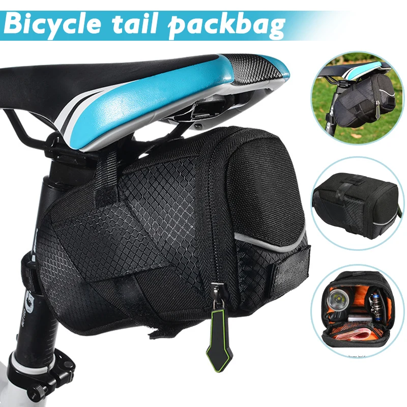 Сумка на заднее сиденье горного велосипеда нейлоновая непромокаемая
