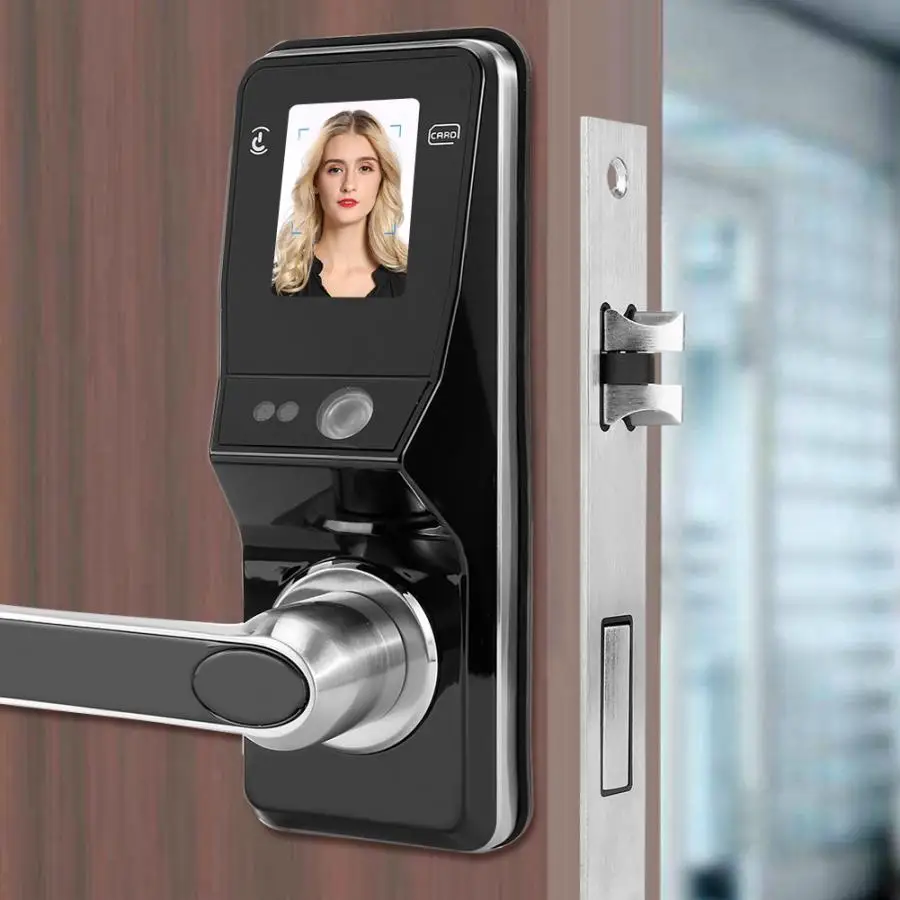 Безопасные дверные замки распознавание лица рандомная электронная безключевая