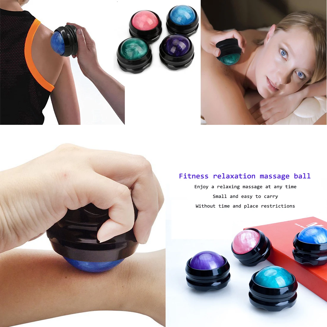 Массажный мяч PP массажный роликовый массажер для тела спины талии бедер снятия