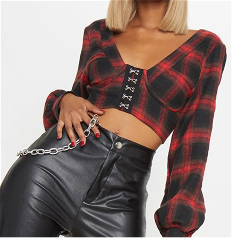 Европейская Новинка 2020 Ретро стиль британский длинный рукав женская рубашка