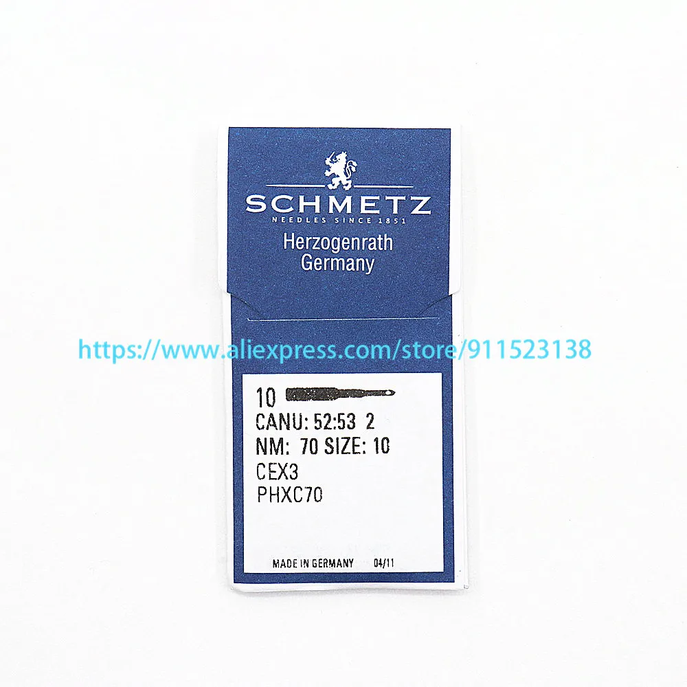 10 шт. швейные иглы CEx3 PHxC70 нм: 70 Размер: для китайской вышивальной машины Tajima Barudan SWF