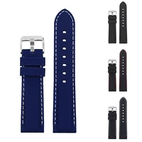 fashion soft silicone watch strap band buckle watchband replacement wristband