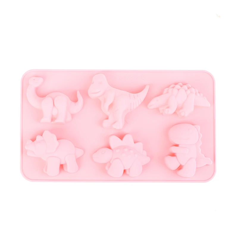 Силиконовые формы для торта в виде динозавра Детская мультяшная форма шоколада