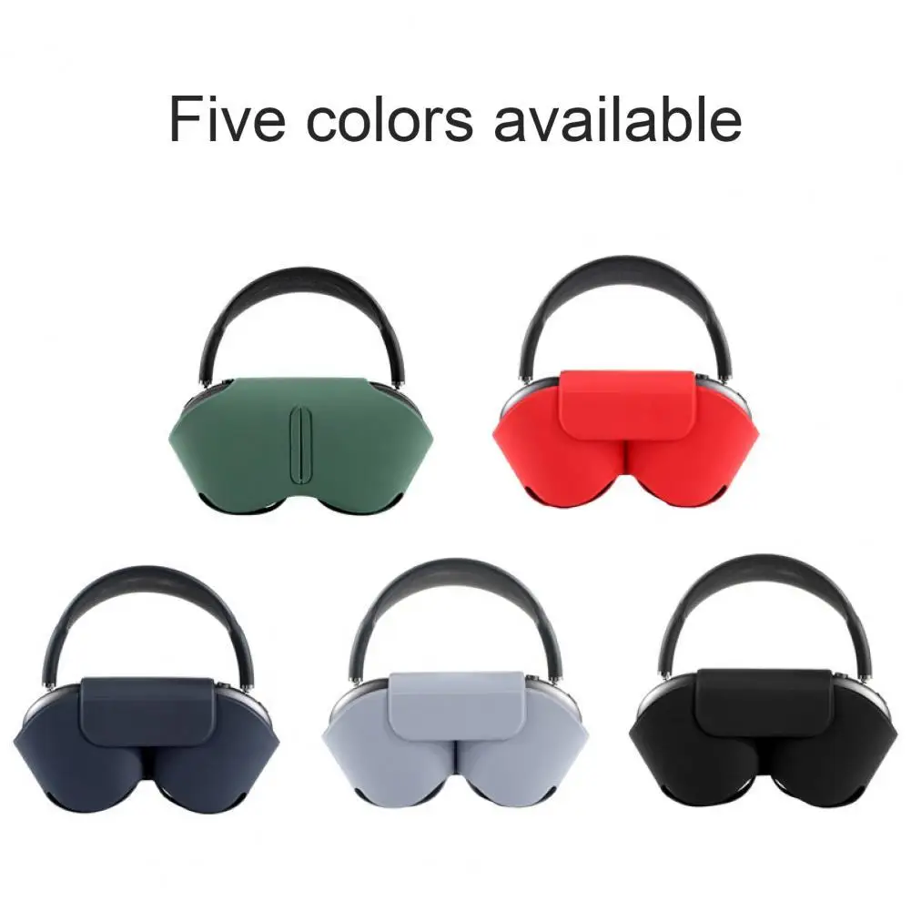 Faux Leather Travel Carrying Storage Bag For AirPod Max Headsets Protective Case For AirPod Max Headphones Protecor Cover