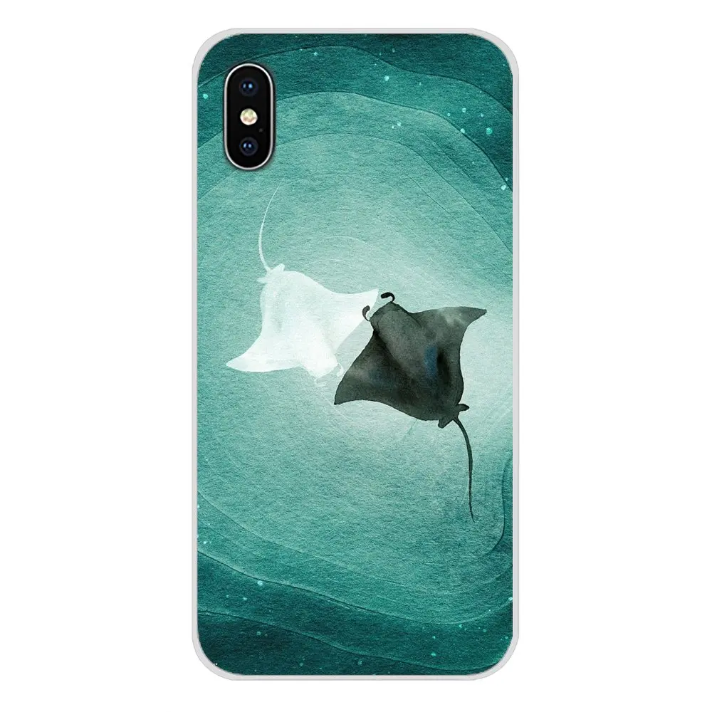 Аксессуары для телефонов Animal manta ray чехлы Samsung A10 A30 A40 A50 A60 A70 M30 Galaxy Note 2 3 4 5 8 9 10