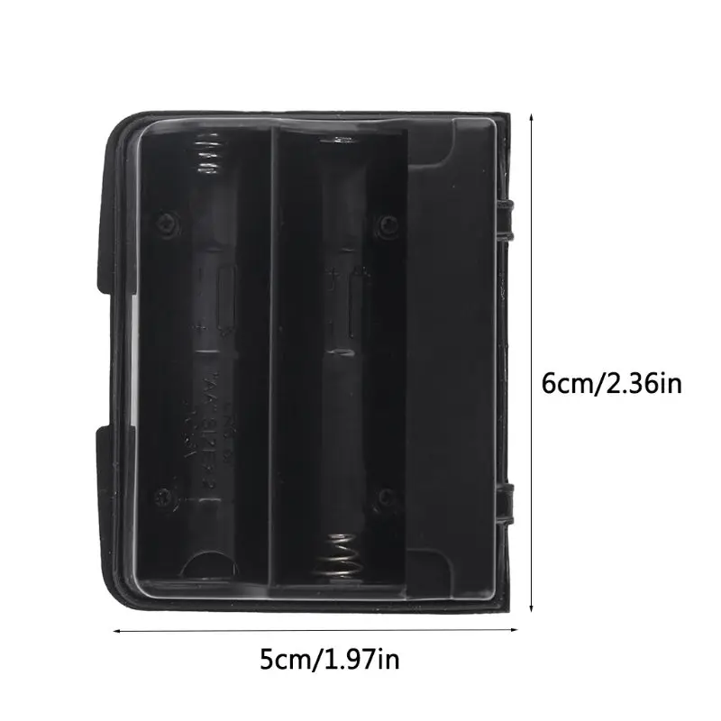 

FBA-23A Battery Case for Yaesu Walkie Talkie VX-5R VX-6R VX-7R VX-710 Two Way Radio 2xAA ALKALINE Battery Pack Case Bag