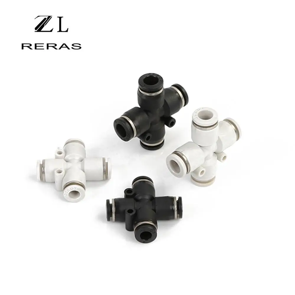 Пластиковый пневматический фотоэлемент PZA 4 ходовой соединительный элемент в