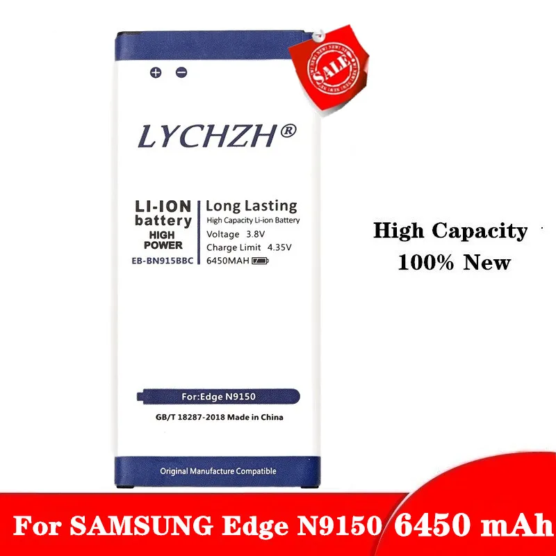 6450 мА/ч EB BN915BBC для Сань Син GALAXY Note Bordo N9150 Batteria N915K N915L N915S N915 N915X n915A N915D N915F