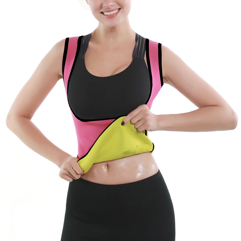 Неопреновый тренировочный жилет для похудения снижения веса Женский тренажер