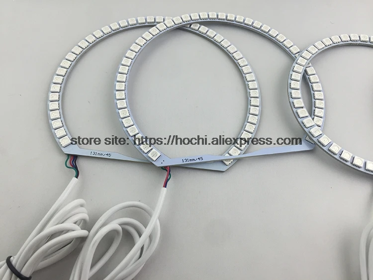 HochiTech великолепный RGB многоцветный светодиодный ангельские глазки комплект