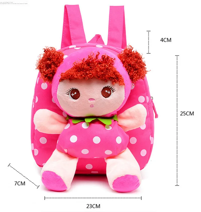 Kindergarten Canvas knapsack Cartoon Princess School Bags Girls Children Backpack Baby Bag backpack kids school bags for girls