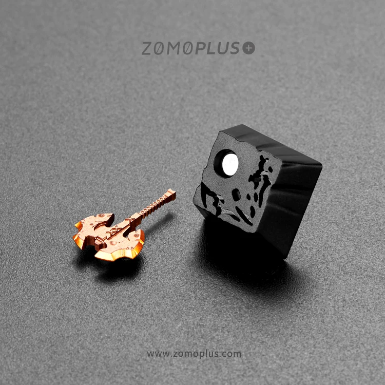 Zomo dota2 боевой ярость Artisan Keycap ЧПУ анодированный алюминий совместимый