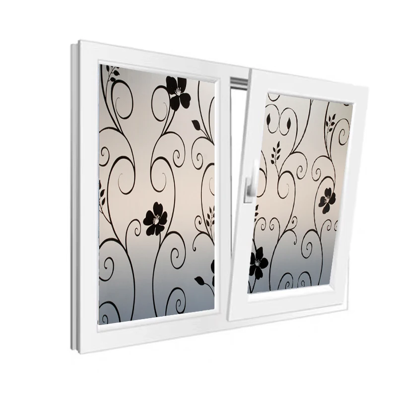 Утолщение и цвет матового фильмы для ванной туалет офис стекла самоклеющаяся