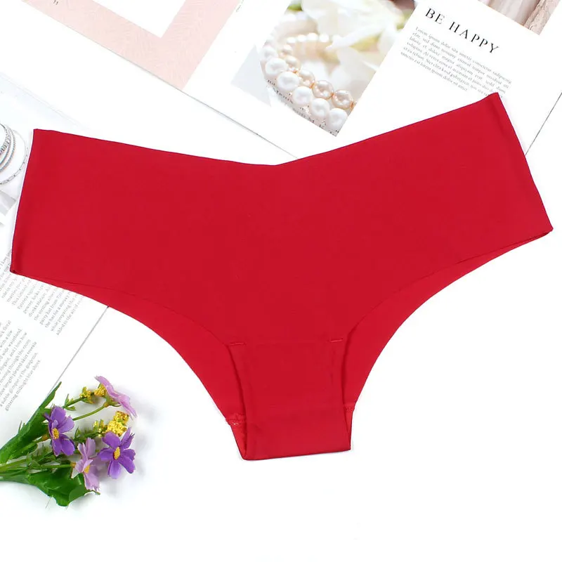 Бесшовные женские стринги сексуальные трусики из вискозы с леопардовым принтом