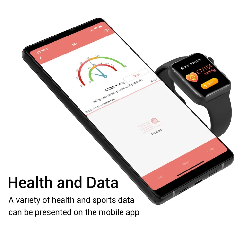 SmartWatch V6 Heart Rate Monitor waterproof Smart watch women man for IOS Apple iPhone Android phone PK watch 5 IWO 11/12 P68/70
