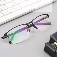 alloy glasses frame half rim eye glasses optical glasses men style rectangle spectacles hot selling new arrival