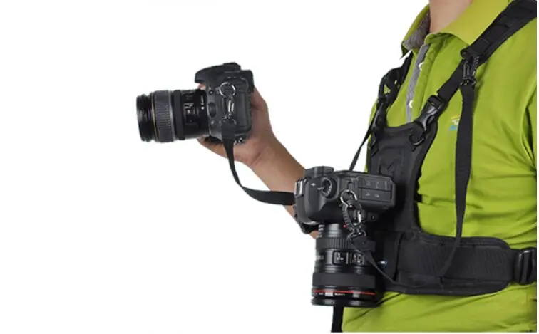 Micnova Multi Dual 2 камера для переноски нагрудный ремень системы жилет быстрый и