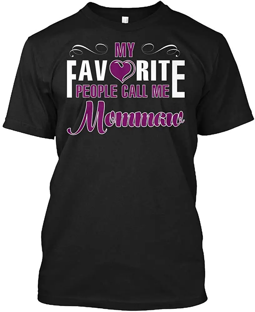 My Favorite People Call me mommaw XL черная футболка Hanes Tagless Tee Унисекс Мужская женская футболка| |