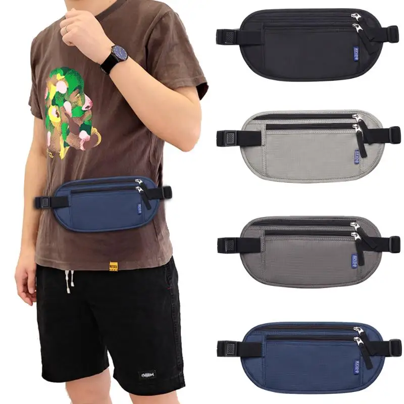 Поясная Сумка для паспорта водонепроницаемый нейлоновый кошелек денег