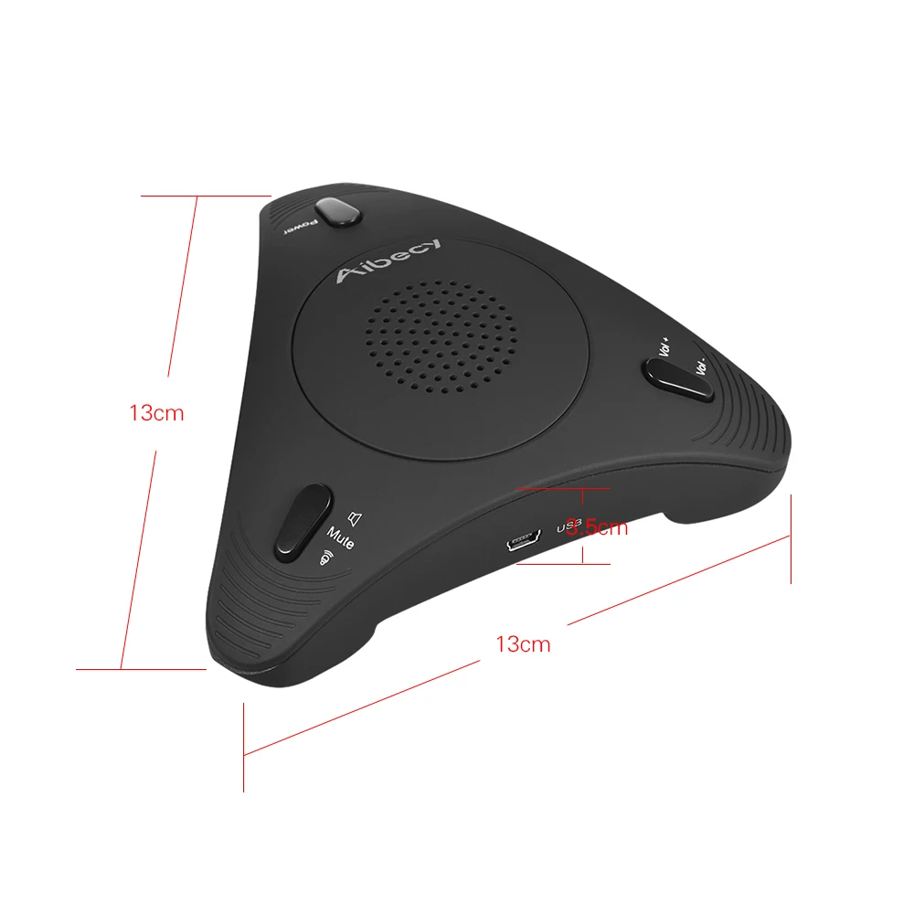 Настольный компьютерный конденсаторный микрофон USB для компьютерной