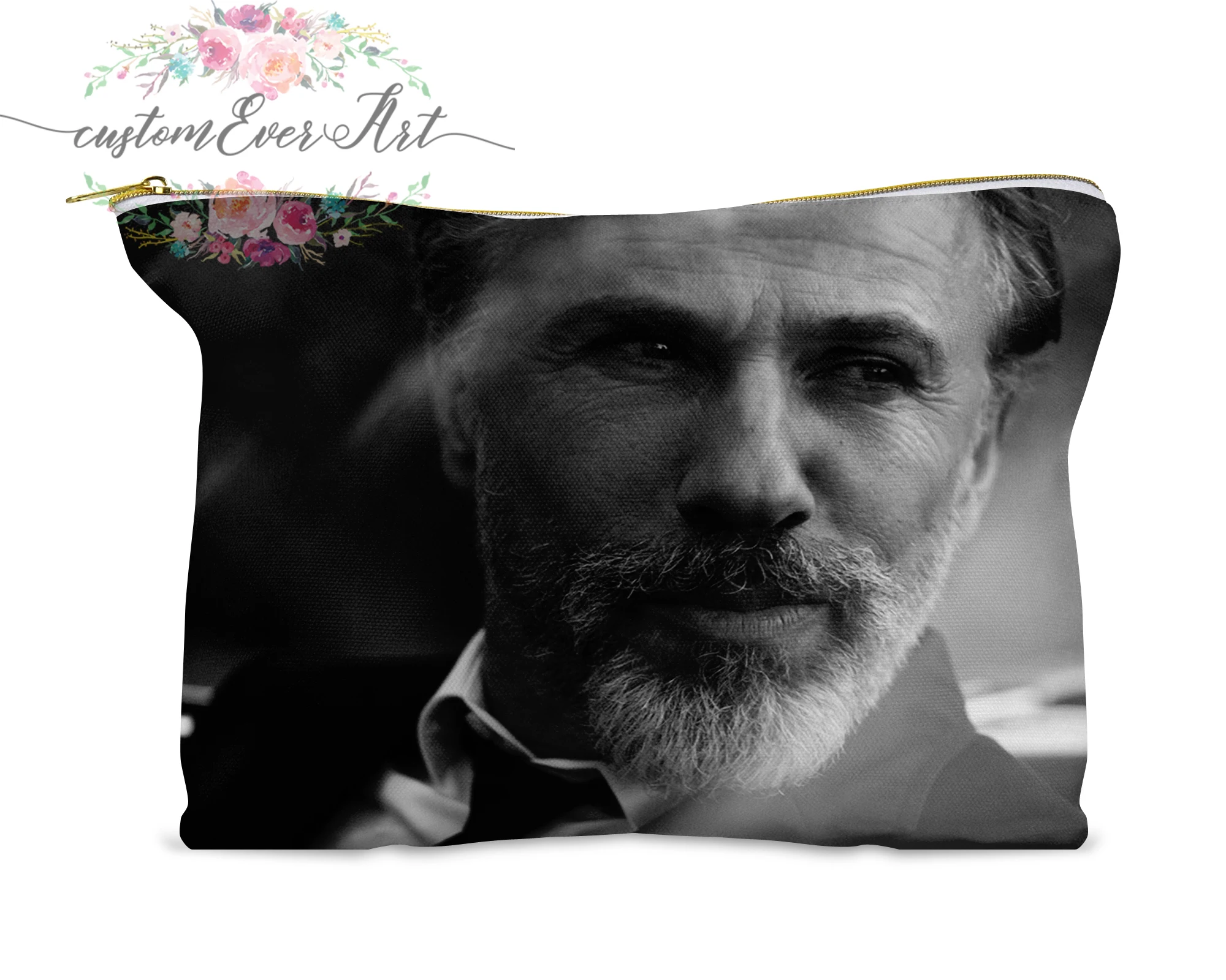 Christoph Waltz косметичка Персонализированная маленькая Забавный органайзер для