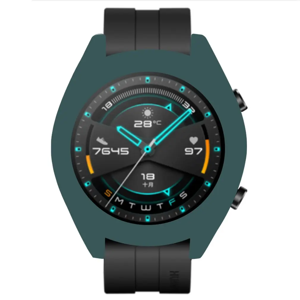 Мягкий силиконовый чехол из ТПУ для Huawei Watch GT 2 умный браслет защитная рамка GT2