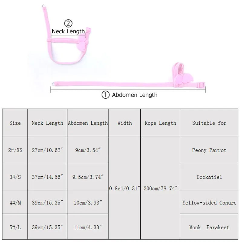 Легкая веревка для попугаев летающий сверхсветильник канат пионы кокатиль