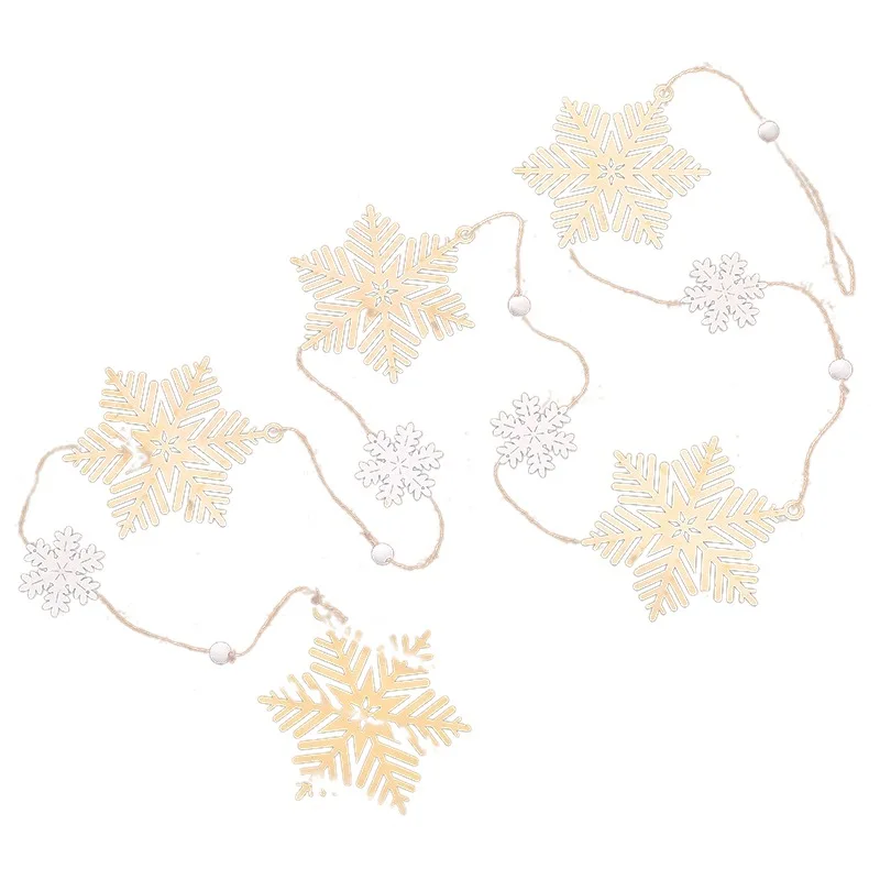 

Exquisite Wooden Christmas Banner Ornament Hanging Garlands For Holiday New Years Party Decoration Home Decor