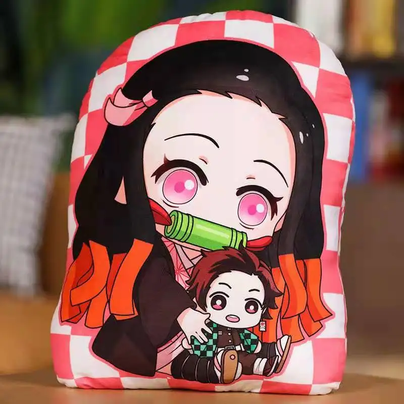 

Be Different In The Office Demon Slayer Plush Cartoon Stuffed Soft Doll Cushion Boys Cushion Pillow Toy For Kids Boyfriend