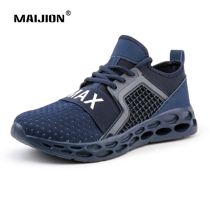 

New Mens Running Shoes Mesh Breathable Outdoor Sneaker Males Jogging Sport Footwear Comfortable Non Slip Shock Absorption