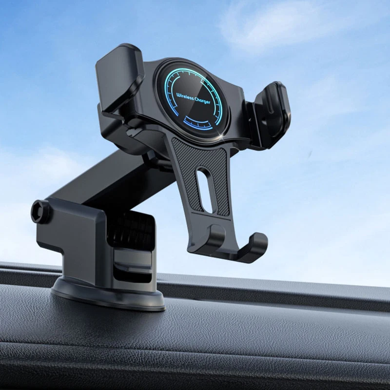 

Car Wireless Charging Bracket Phone Holder T3 Car 15W Wireless Charger Touch-sensitive Electric Mobile Phone Holder For xiaomi