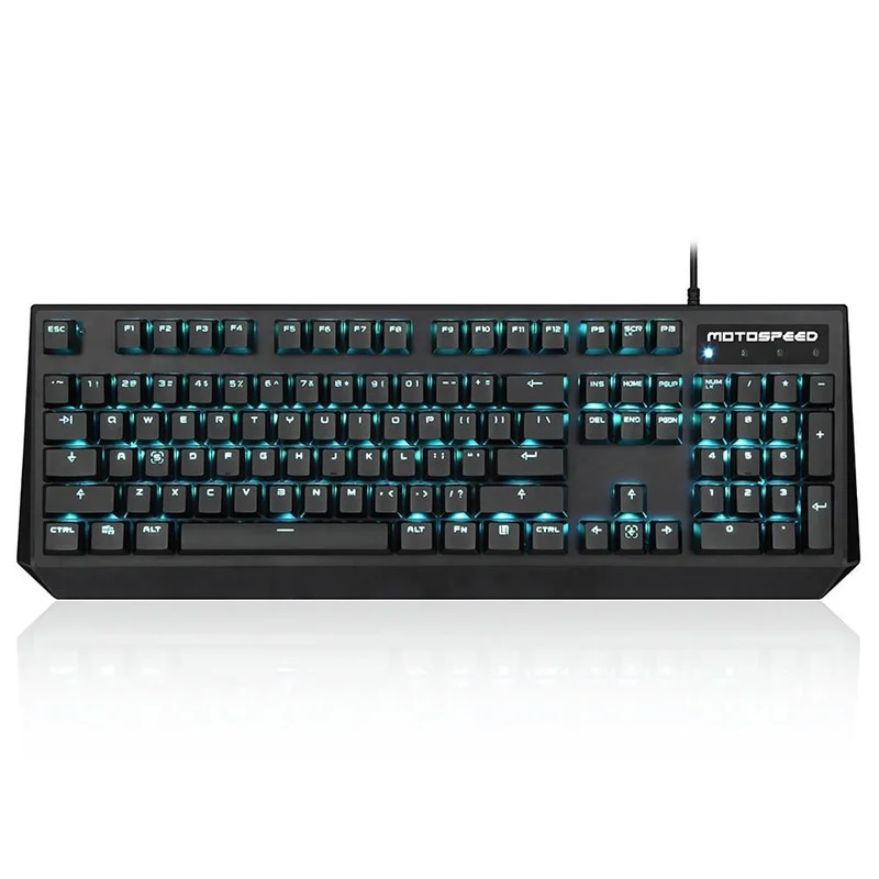 

Механическая игровая клавиатура Motospeed K95 104 клавиши Outemu с голубой подсветкой