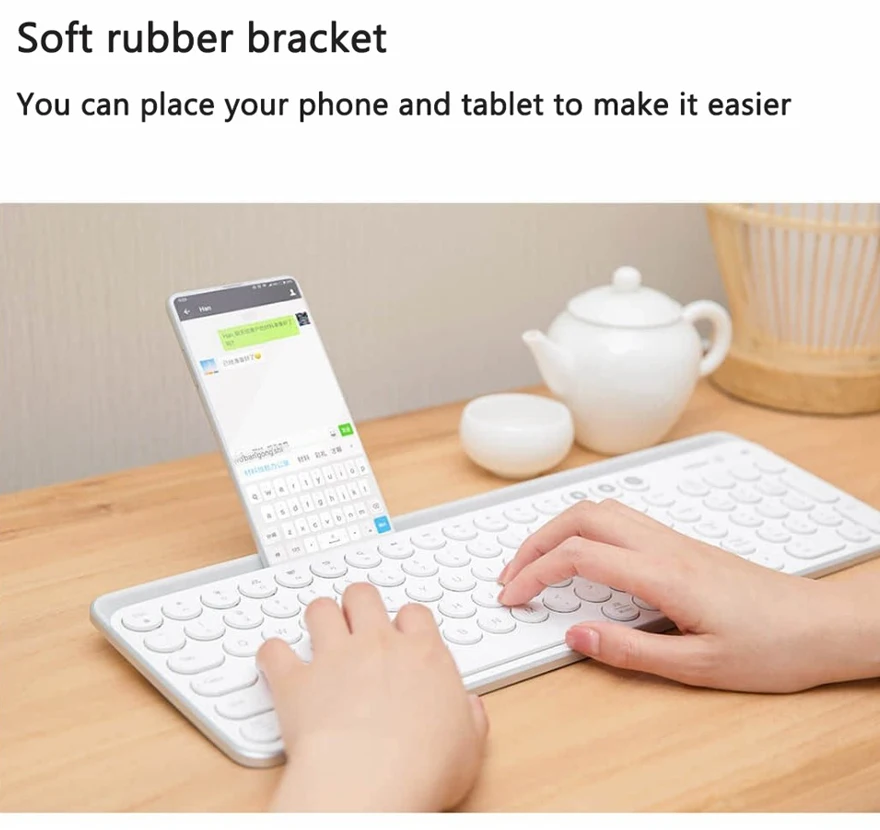 Miiiw Bluetooth клавиатура беспроводной игровой компьютер колпачки механические