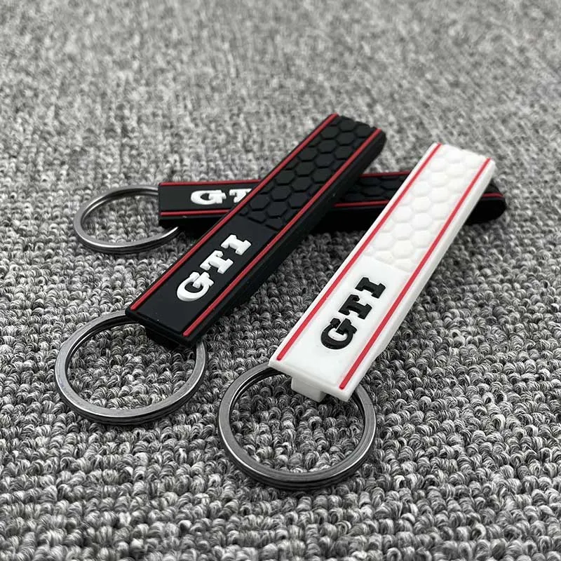GTI брелок для ключей с этикеткой и полосками GTI|Кольца ключей| |