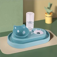 automatic cat feeder dog accessories tray pet supplies goods products storing feed and bowls drinkers water bottle animals track