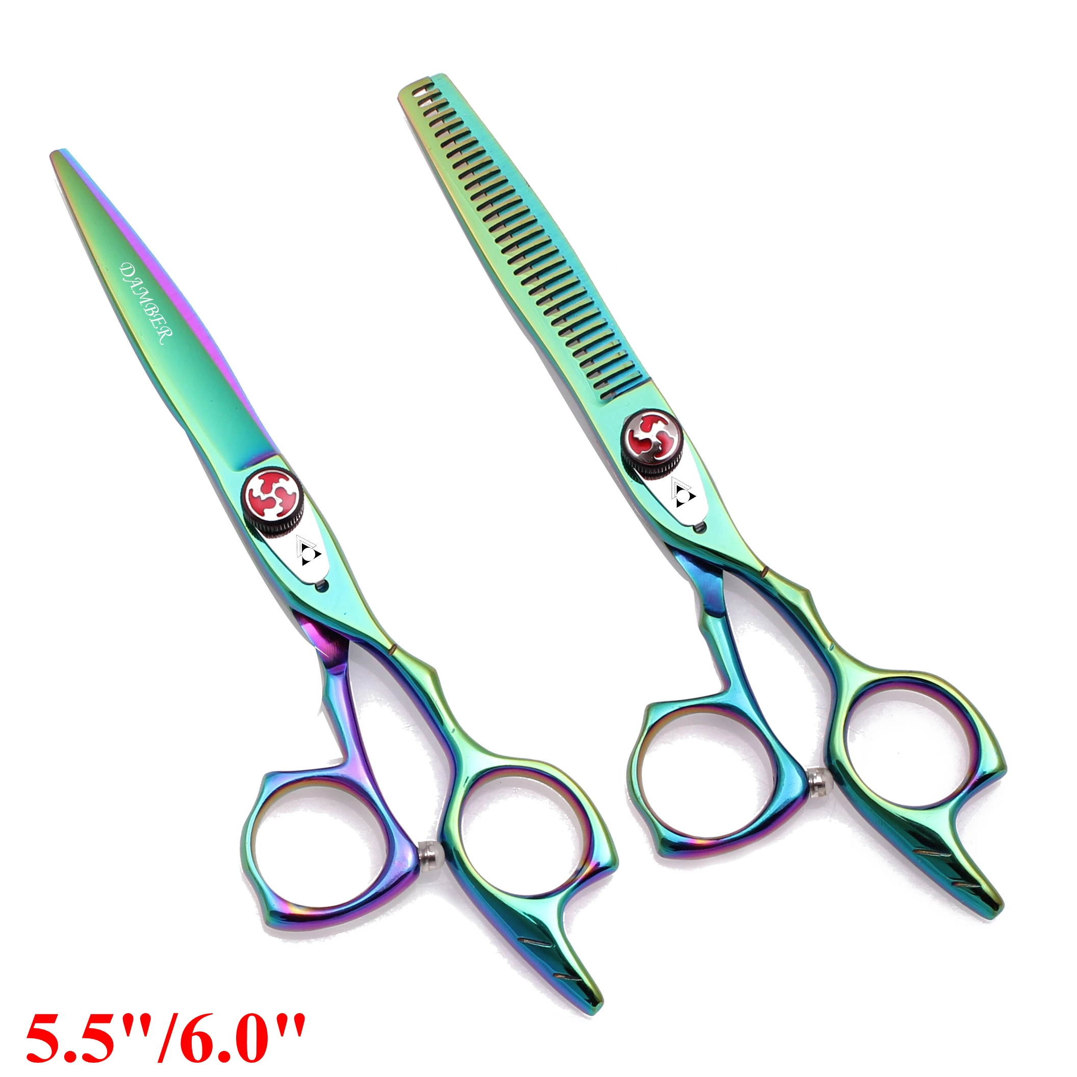 Парикмахерские ножницы 5 6 профессиональные для прореживания волос высокого