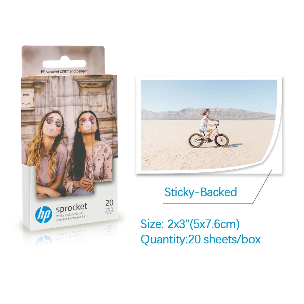 Фотобумага InkExpress с липкой спинкой 5 коробок для HP звездочка фотопринтер