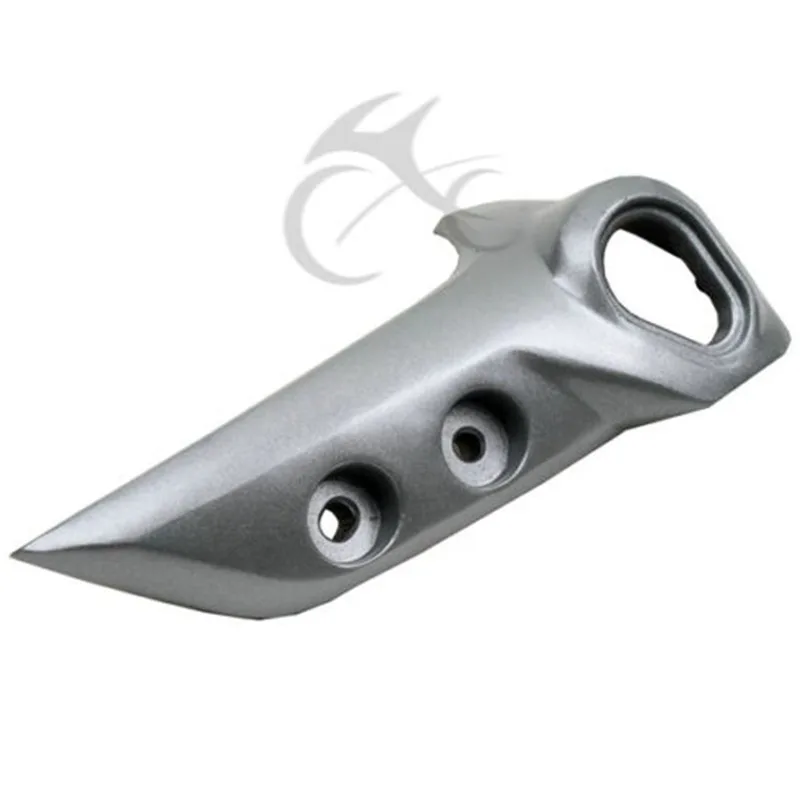 Мотоциклетная Серебряная фара с кронштейном верхняя сторона для YAMAHA FZ6N FZ-6N 2004-2010