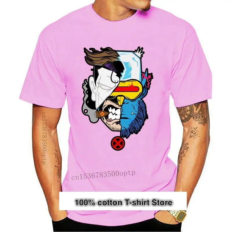 

Camiseta negra de Xmen Mashup, nueva, 2021
