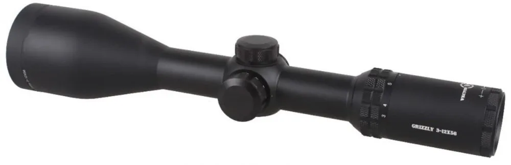 Векторная оптика Grizzly 3-12x56 прицел для охотничьего центра точечная подсветка с