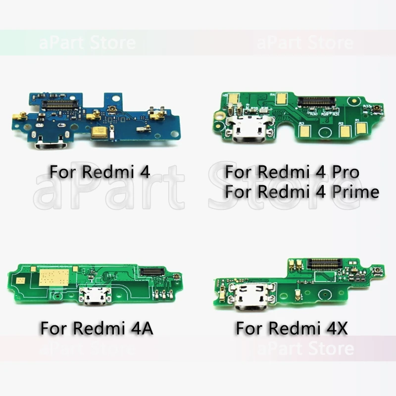 Для Xiaomi Redmi Note 3 3s 4 4x Pro Prime USB Дата зарядный порт зарядное устройство док-станция гибкий кабель Замена
