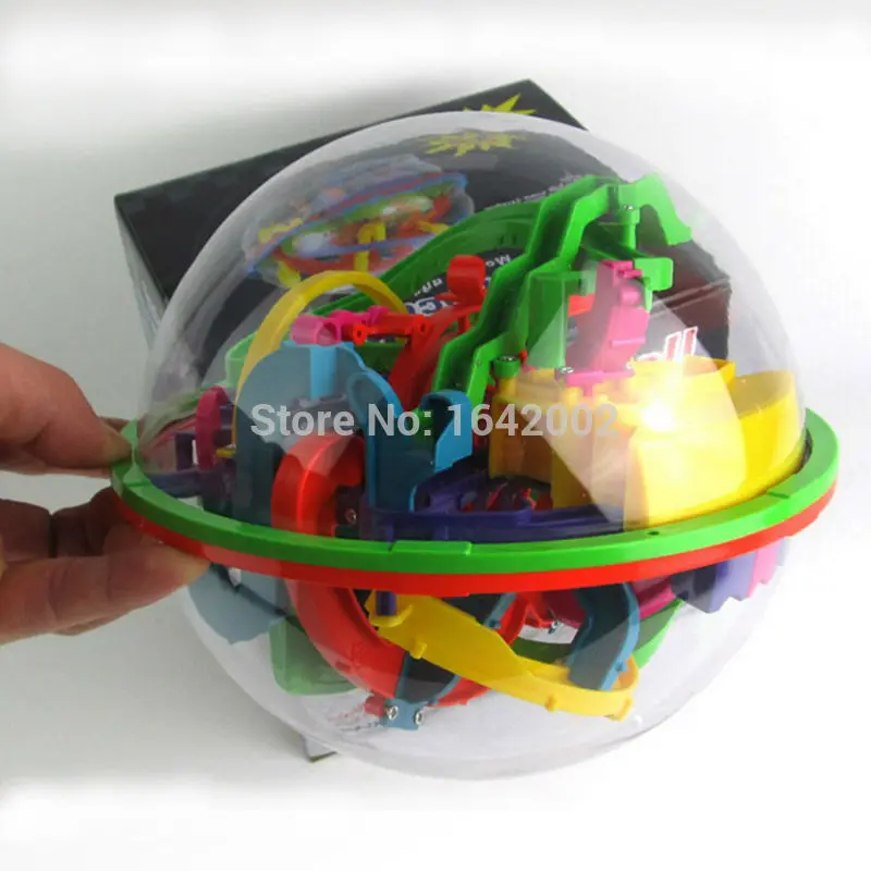 3D шар-лабиринт 138 шагов а |