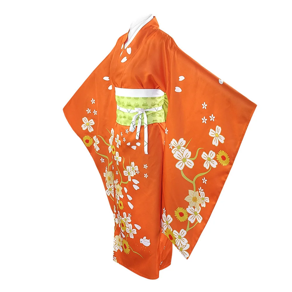 

Saionji Hiyoko Kimono Cosplay Costume Set Anime Danganronpa V3 Killing Harmony Sweet Solid Japanese Preppy Style Uniform Suit