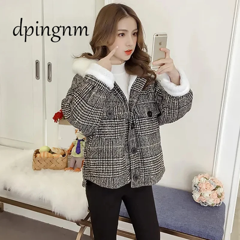 Утепленное шерстяное пальто для полных женщин большие размеры 200 кг корейское