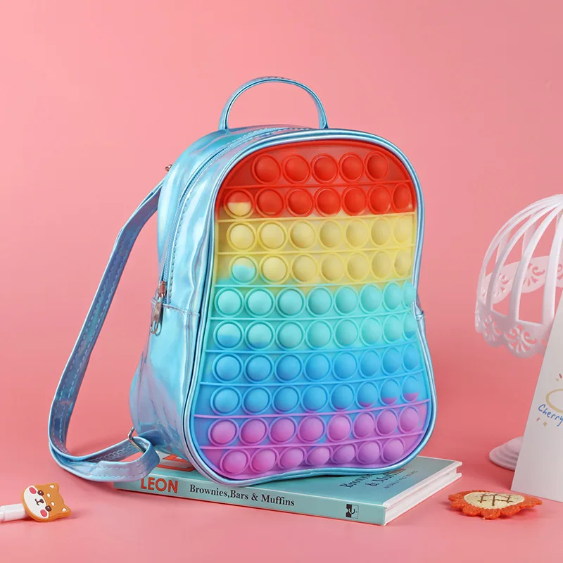 

Backpack Contrast Color School Bag Backpacks For Teenagers