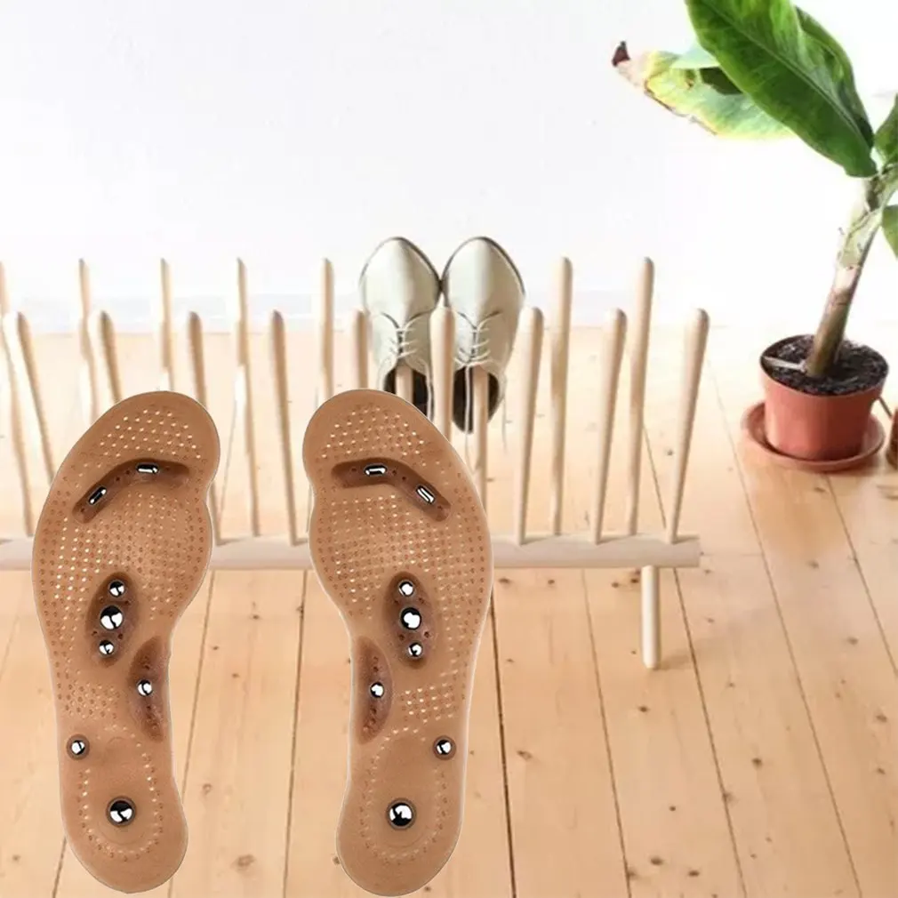 Магнитная терапия стельки для похудения Массаж ног Уход за здоровьем коврик