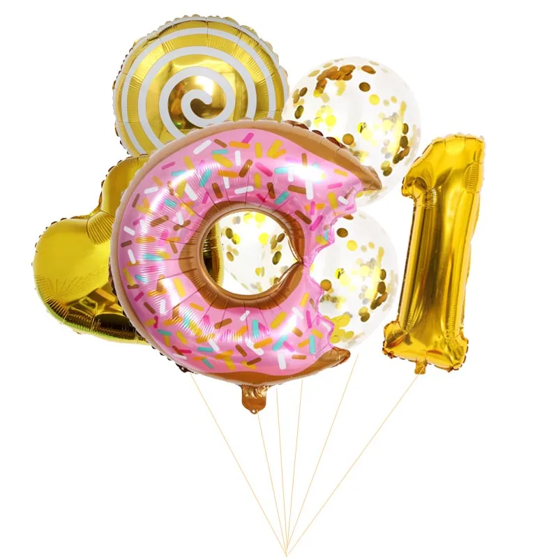 Украшения для вечеринки в честь первого дня рождения игрушка Сюрприз на день